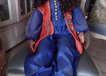 Kolekcjonerska lalka porcelanowa 80 cm