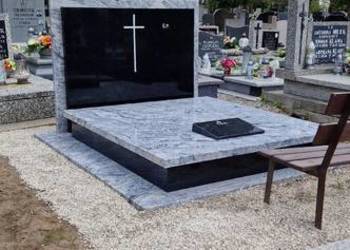 Nagrobek podwójny PREMIUM,whiscount white,szwed nr.2260 KAM-BRUX ŚWIDNICA