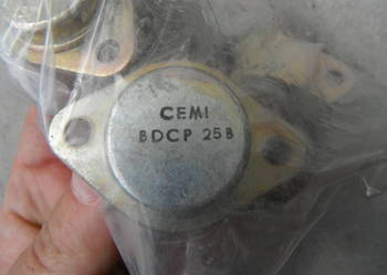 BDY25 = 2N4347 140V 6A 88W TO3 Tranzystor Cemi Nowe