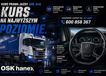 Kurs prawa jazdy kategorii C+E