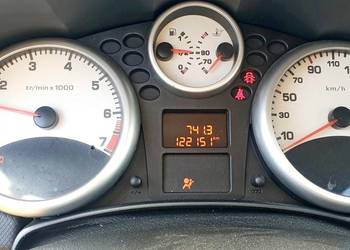 PEUGEOT 207 1.4 benzyna LICZNIK ZEGAR 9666132380