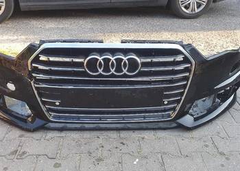 Zderzak przód Audi A6 C7 s-line lift atrapa Logo Gill