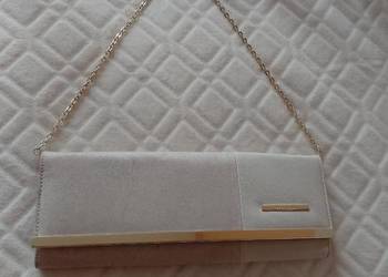 River Island/Ekskluzywna torebka wieczorowa z Londynu, kopertówka