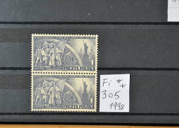 Znaczki. Polska Fi 305 **