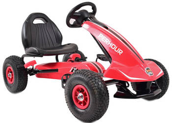 BAWIBUS.PL pojazd GOKART NA PEDAŁY pompowane koła auto jeździk autko G203