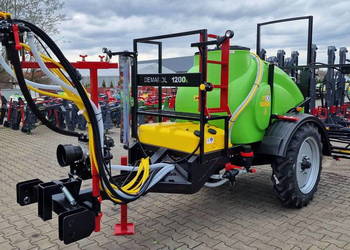 Opryskiwacz ciągany 1200 litrów 12 m lanca zawór, hydrulika