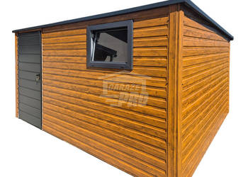 Schowek - Domek Ogrodowy 4x2,5m drzwi okno dach rynna GP612