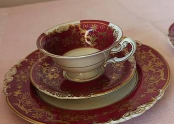 Talerzyk deserowy. Koningl. pn. Tettau. Import.