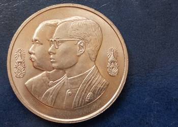 Stare monety 10 baht 1992 Oświata Tajlandia