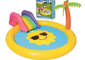 basen plac zabaw zjeżdżalnia 237x201x104cm Bestway | 53071