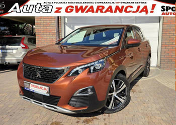 Peugeot 3008 1,6 THP 180 KM, ALLURE Salon PL, I WŁ,kamera 360,FULL LED, Na…