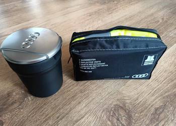 Kubek - popielniczka do Audi + kamizelki gratis