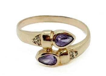 Złoty Pierścionek Próby 585 2,60g Rozmiar 18