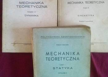 Mechanika teoretyczna cz. 1,2,3Janeczek Mechanika teoretyczna cz. 1,2,3Janeczek