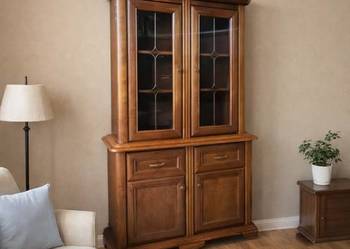 Promocja Prześliczny Kredensik 123 Dębowy Front Korona Producent BEKAS