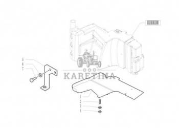 New Holland T6090 Osłona 87570828