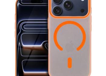 Futerał do iPhone 17 Go Orange zgodny z MagSafe pomarańczowy