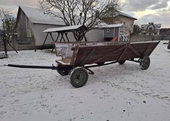 Wóz do ciągnika rolniczy leśny