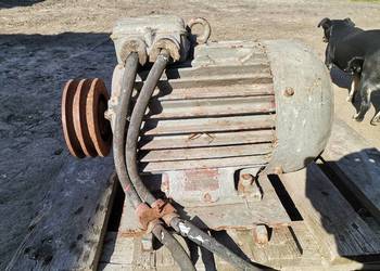 Silnik elektr.7,5 KW z wyłącznikiem i wtyczką