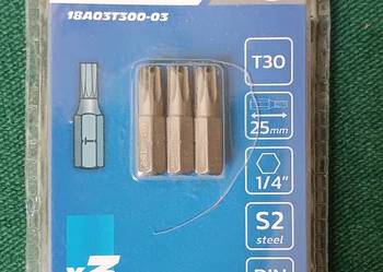 Końcówki wkrętakowe Torx T30 Dedra