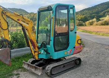 Minikoparka yanmar b15-3 EX rozsuwane podwozie dwie łyżki