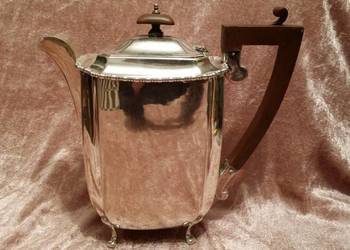 Czajnik stary angielski posrebrzany  Art Deco