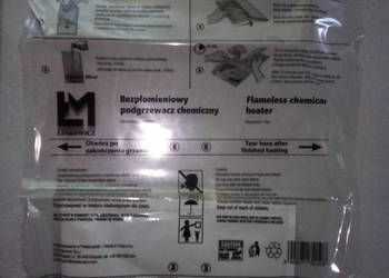 podgrzewacz chemiczny jedzenia