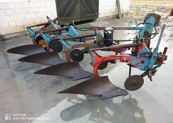 Pług Overum 4 skiby nowy typ zabezpieczenia non stop hydraulika  Kverneland