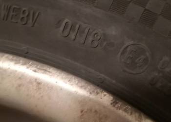 Felgi aluminiowe do skody Fabi wraz z oponami w dobrym stanie