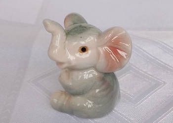 figurka porcelanowa słoń słonik
