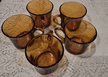 Filiżanki do expresso bursztynowe made in Spain