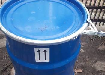 beczka metalowa ok.100L z deklem czysta.