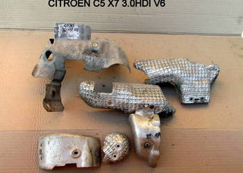 OSŁONA TERMICZNA KLEKTORA WYDECHOWEGO CITROEN C5 X7 3.0HDI V6 9651452380