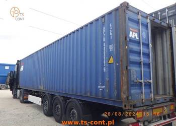 Kontener morski magazynowy budowlany 40 DV DC używany 12 metrowy szczelny