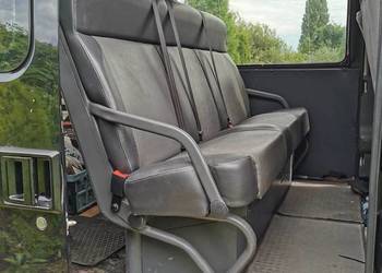 Kanapa otwierana, 2 rząd brygadówka holenderka Iveco daily ducato sprinter