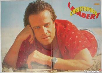 PLAKATY - CHRISTOPHER LAMBERT  - WYPRZEDAŻ ŚWIAT