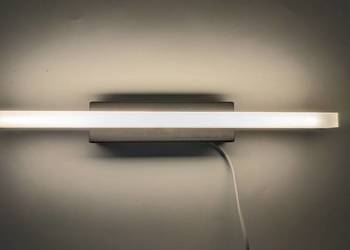 Lampa ścienna LED czarna 12W, neutralna, kinkiet, oprawa