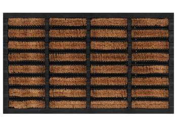 Wycieraczka, prostokątna, 45x75 cm, guma i włókno kokosowe(155665) Wycieraczka, prostokątna, 45x75 cm, guma i włókno kokosowe(155665)