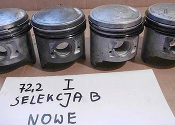 Tłoki silnika 116C selekcja B 72,2 - Fiat 125 P 1300