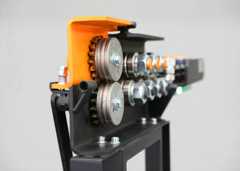 Prościarka do drutu odgromowego PR8/10-14. Prostownica OLMET.