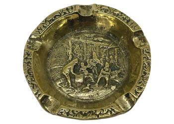 Mosiężna popielniczka Oberża