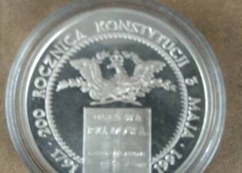 62. Moneta okolicznościowa 200000 zł.