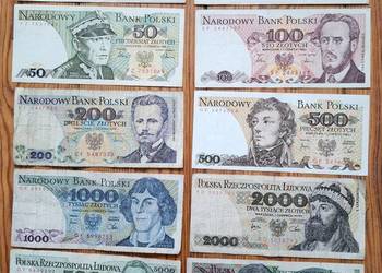 Zestaw Banknotów (I) PRL