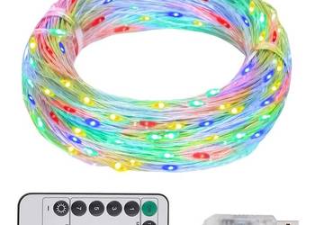 vidaXL Lampki LED, 300 diod, kolorowe, 30 m(SKU:330055)