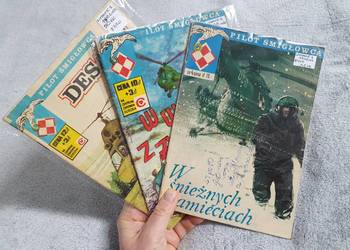 Pilot Śmigłowca - zestaw 2 komiksów, 1 wydanie, 1976 rok