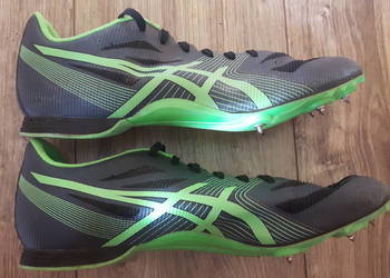 Buty ASICS Hyper MD do biegów średnich 42/43 27,5cm kolce running stan BDB
