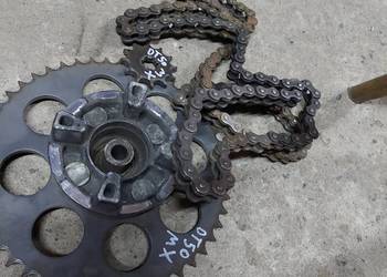 Yamaha DT 50 MX napęd zębatki łańcuch zębatka tryb dt50mx dt50 dt 50mx tył