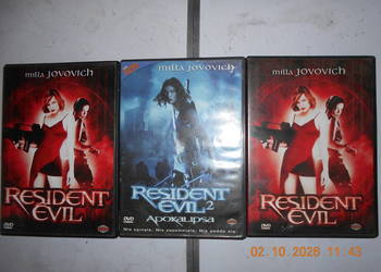 Filmy dvd Resident Evil 1.2