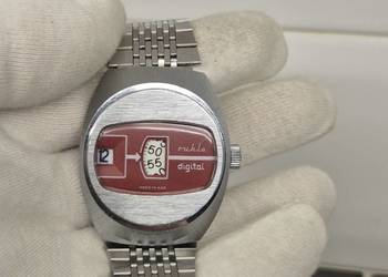 Mechaniczny zegarek *Ruhla* Digital