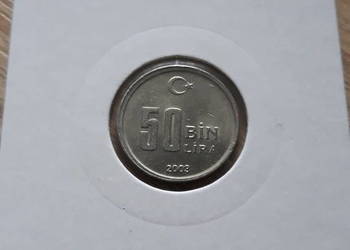 50 Bin Lira Turcja 2002, 2004 r.-UNC
